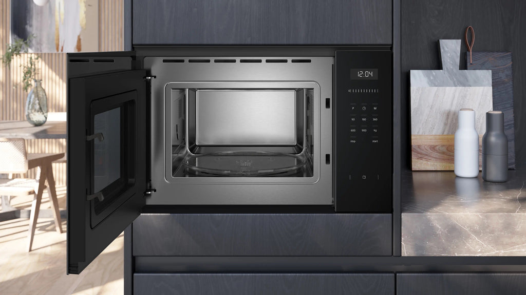 Siemens iQ500 Built-in microwave oven 59 x 38 cm Black BF555LMB1B