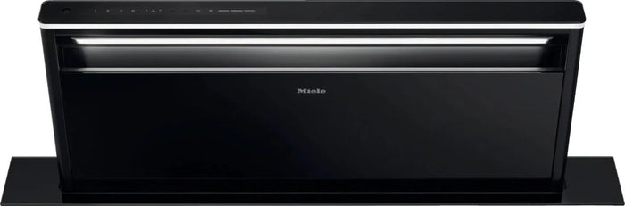 Miele DAD6980 Cooker Hood in Obsidian Black – front view
