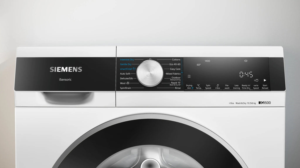 Siemens iQ500 Washer dryer 10.5/6 kg max. 1400 rpm WN54G1A1GB