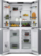 Miele KFFD 6741 EDT/CS Fridge Freezer in Cleansteel – image 2