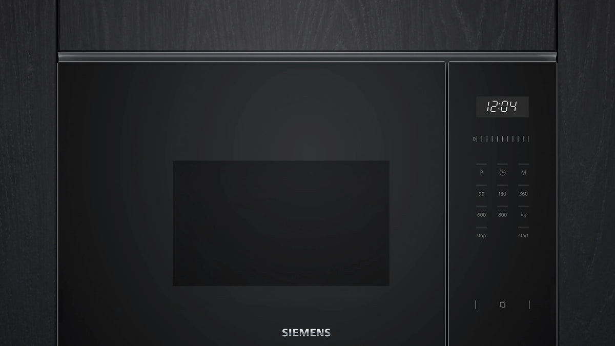 Siemens iQ500 Built-in microwave oven Black BF525LMB1B