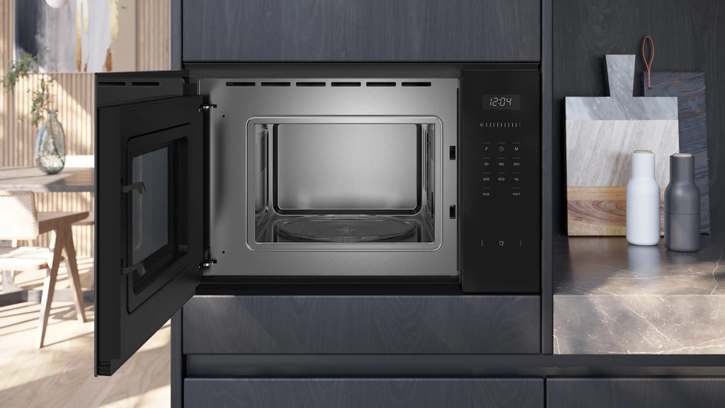 Siemens iQ500 Built-in microwave oven Black BF525LMB1B