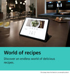Siemens iQ700 Built-in compact oven with microwave function 60 x 45 cm Black CM736G1B1