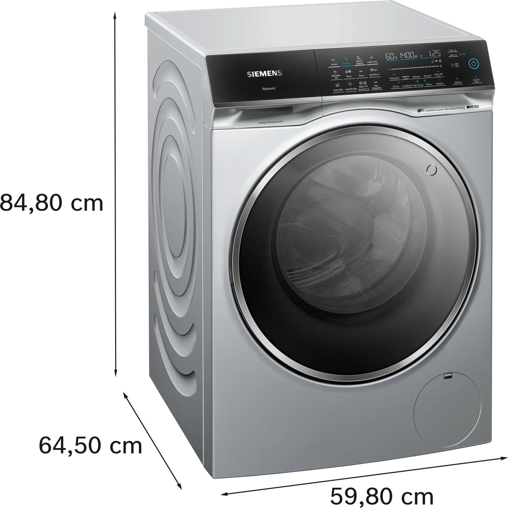 Siemens iQ700 Washer dryer 10.5/6 kg max. 1400 rpm WN54C2ATGB