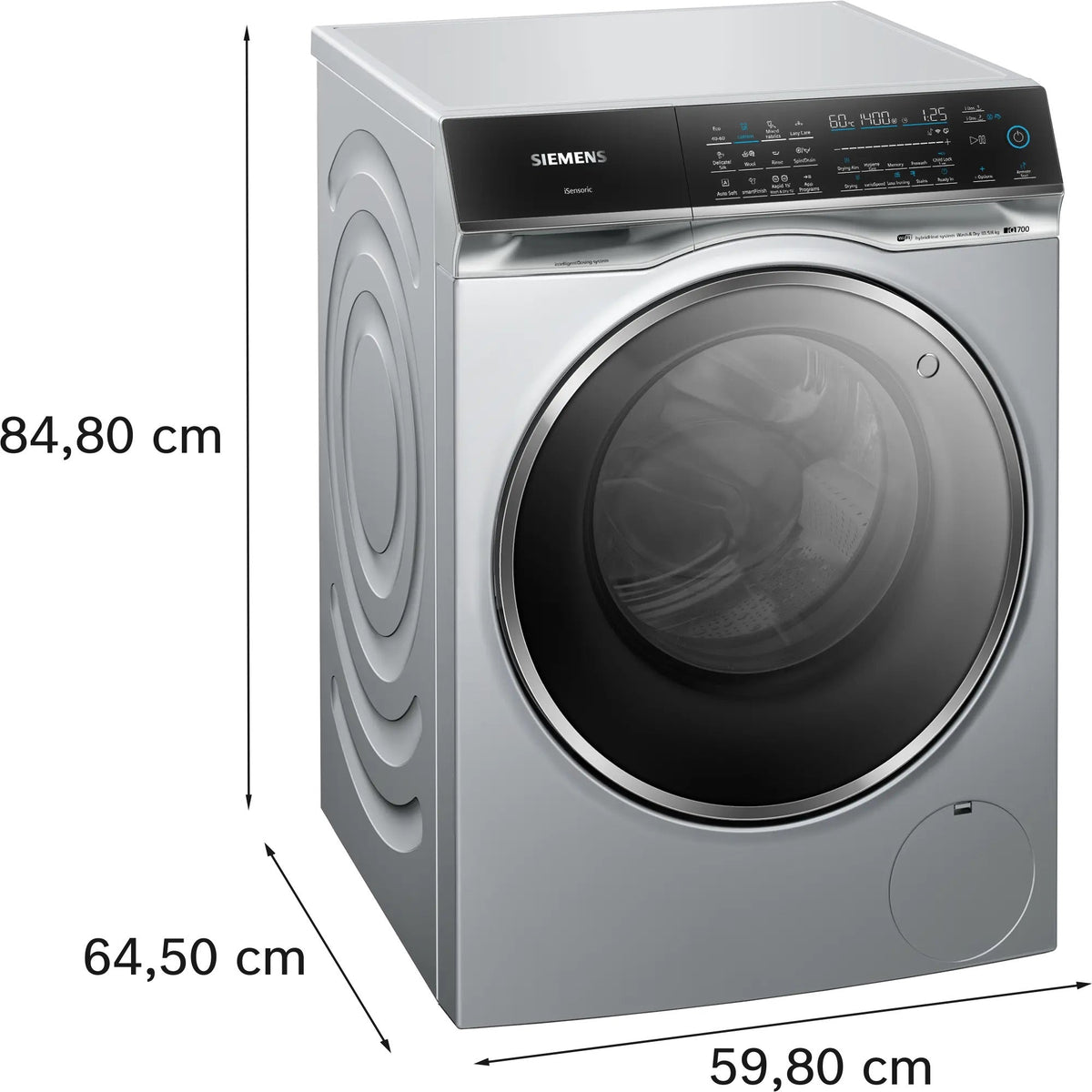 Siemens iQ700 Washer dryer 10.5/6 kg max. 1400 rpm WN54C2ATGB
