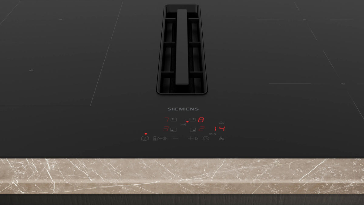 Siemens iQ300 Induction hob with integrated ventilation system 80 cm surface mount without frame ED811BS16E