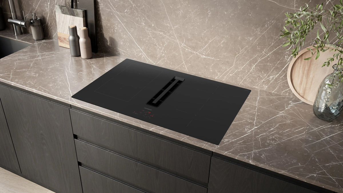 Siemens iQ300 Induction hob with integrated ventilation system 80 cm surface mount without frame ED811BS16E