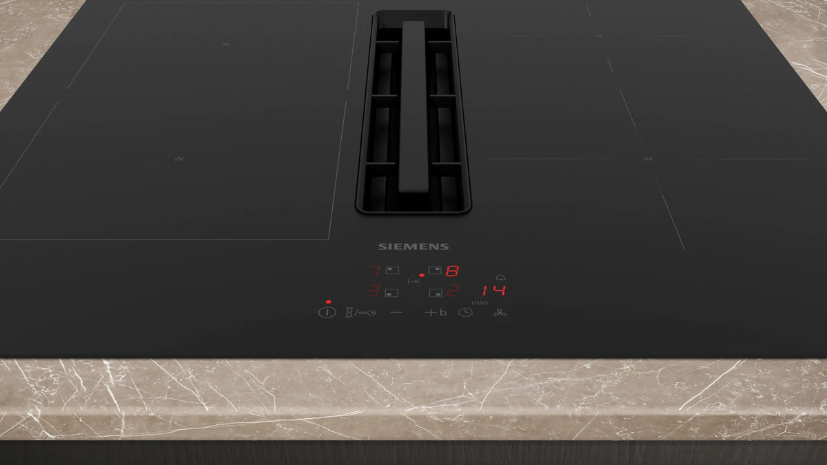 Siemens iQ300 Induction hob with integrated ventilation system 60 cm surface mount without frame ED611BS16E