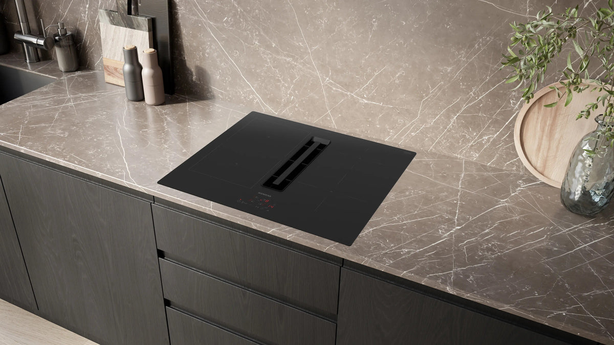 Siemens iQ300 Induction hob with integrated ventilation system 60 cm surface mount without frame ED611BS16E