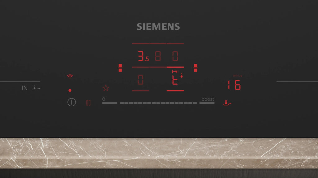 Siemens iQ700 Induction hob with integrated ventilation system 80 cm EX81AHL26E