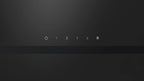 Siemens iQ100 Wall-mounted cooker hood 60 cm clear glass black printed, Black LC65KDK60B