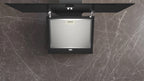 Siemens iQ100 Wall-mounted cooker hood 80 cm clear glass black printed, Black LC85KDK60B