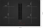 Siemens iQ700 Induction hob with integrated ventilation system 80 cm EX81AHL26E