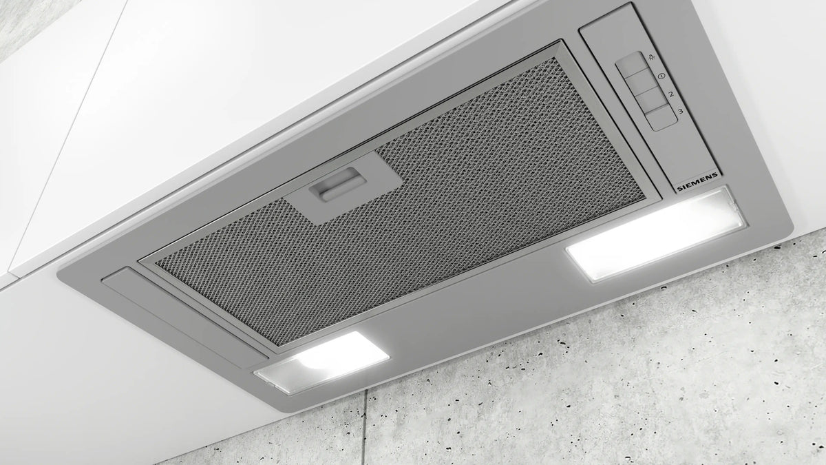 Siemens iQ100 Canopy cooker hood 53 cm Grey LB53NAA30B