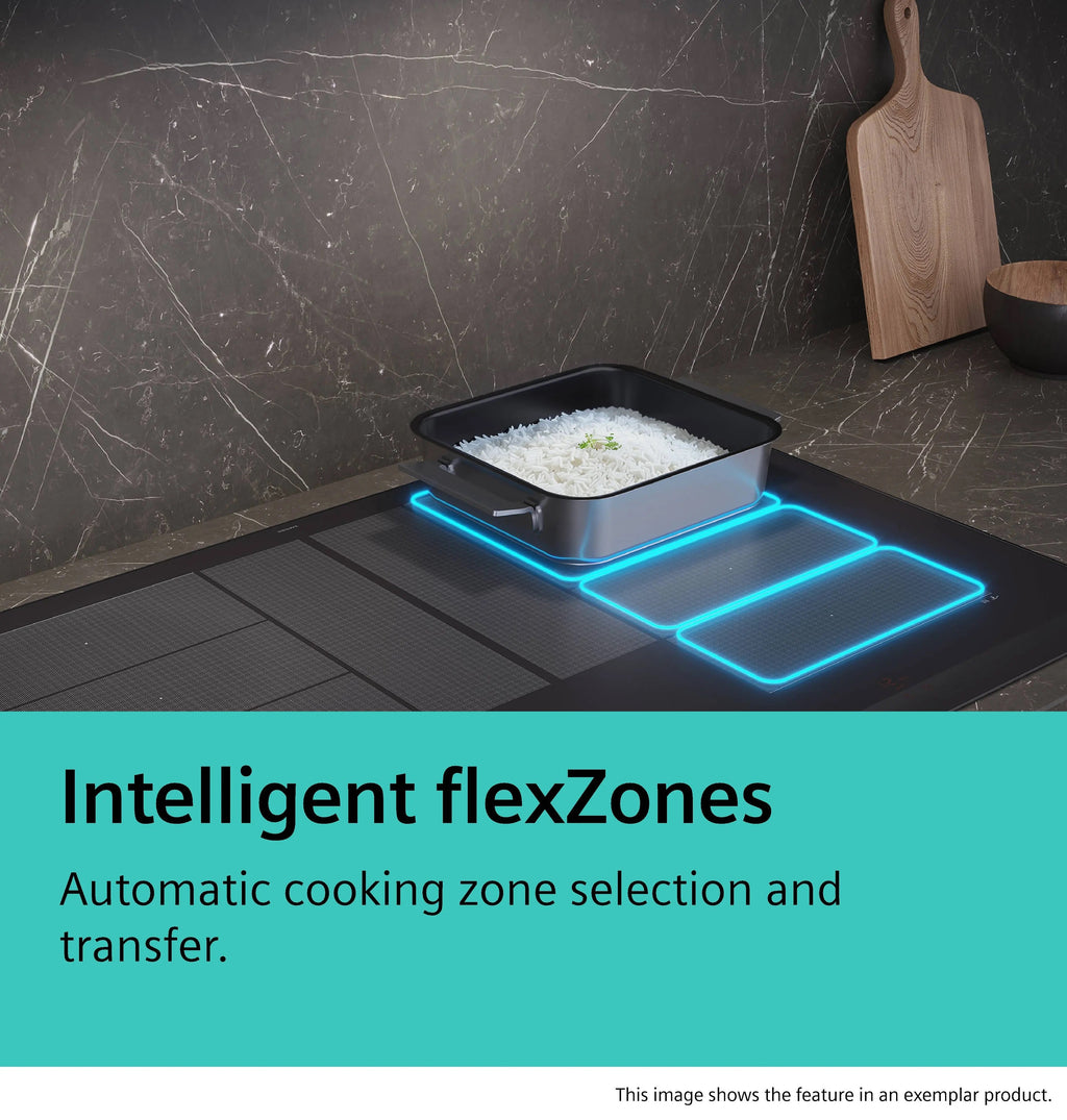 Siemens iQ700 Induction hob 80 cm surface mount with frame EX875LYV1E