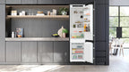 Siemens iQ100 Built-in fridge-freezer with freezer at bottom 193.5 x 54.1 cm sliding hinge KI96NNSE0
