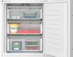 Siemens iQ100 Built-in fridge-freezer with freezer at bottom 193.5 x 54.1 cm sliding hinge KI96NNSE0