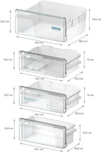 Siemens iQ100 Built-in fridge-freezer with freezer at bottom 193.5 x 54.1 cm sliding hinge KI96NNSE0