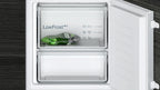 Siemens iQ100 Built-in fridge-freezer with freezer at bottom 177.2 x 54.1 cm sliding hinge KI87VNSE0G