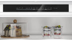 Siemens iQ100 Built-in fridge-freezer with freezer at bottom 193.5 x 69.1 cm sliding hinge KB96NNSE0