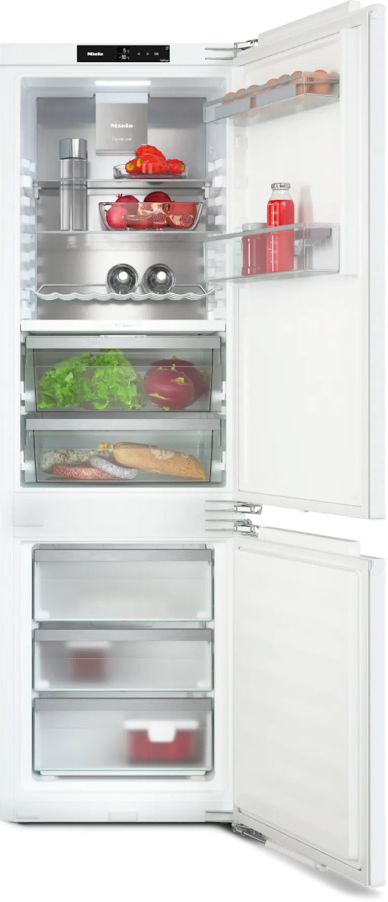 Miele KFN7744C Fridge Freezer – front view