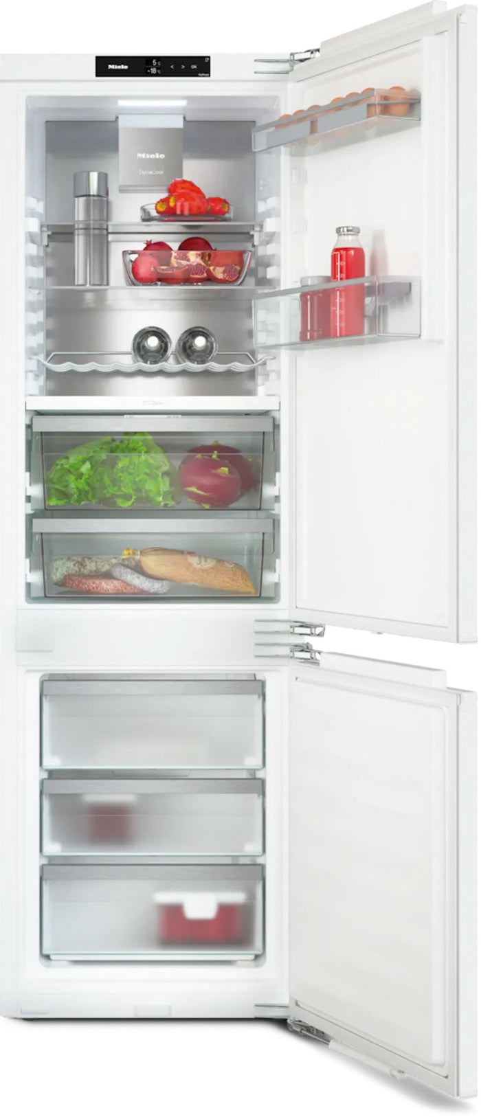 Miele KFN7744C Fridge Freezer – front view
