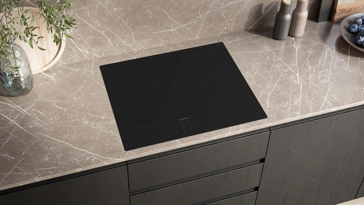Siemens iQ100 Electric hob 60 cm surface mount without frame ET61RBEA1E