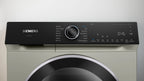 Siemens iQ500 Heat pump tumble dryer 9 kg Silver inox WQ46H2DXGB