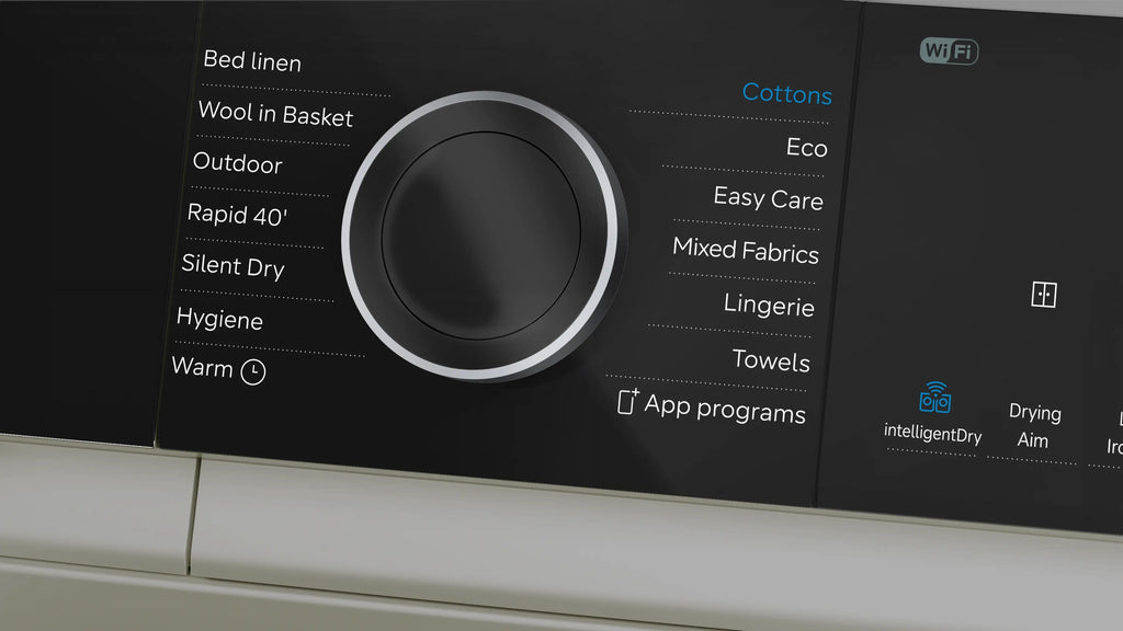 Siemens iQ500 Heat pump tumble dryer 9 kg Silver inox WQ46H2DXGB