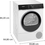 Siemens iQ500 Heat pump tumble dryer 9 kg WQ46H2D9GB