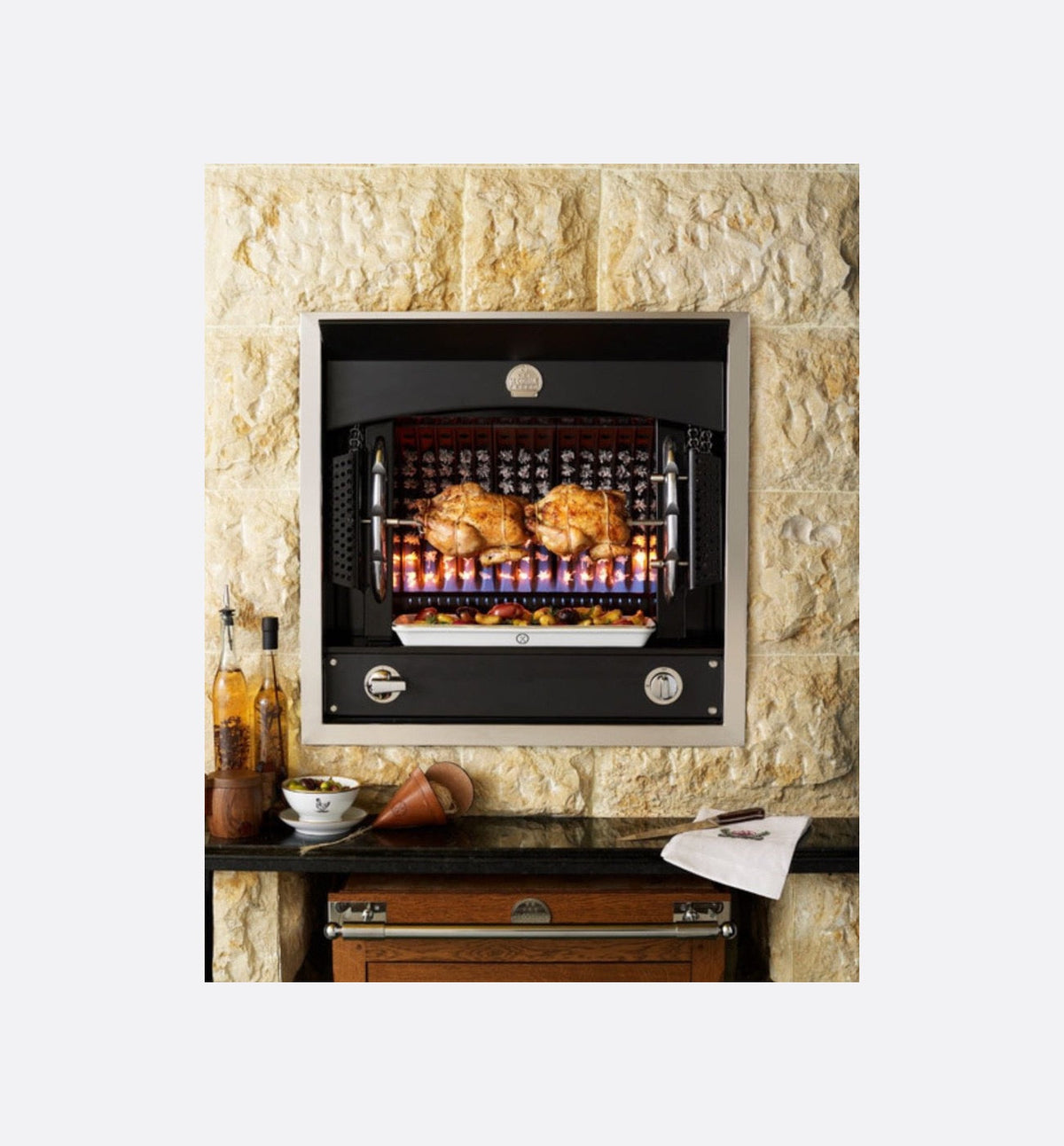 La Cornue Chateau Flamberge Rôtisserie
