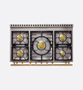 La Cornue Cornufé 110 Brass Burner Covers