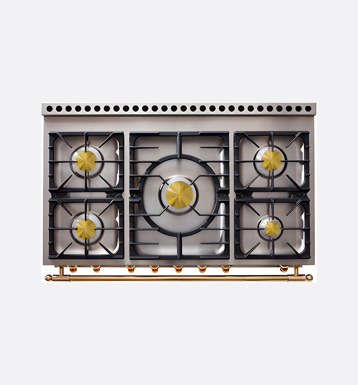 La Cornue Cornufé 110 Brass Burner Covers