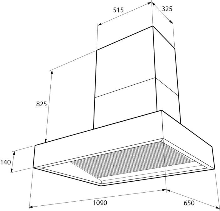 AGA 1090 Slab Cooker Hood