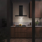 Siemens iQ500 Wall-mounted cooker hood 90 cm Matt black LC97BDN60B