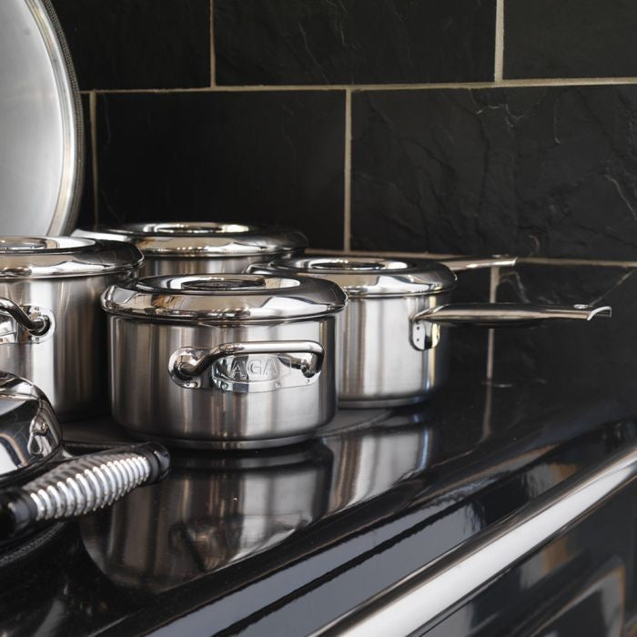 16cm Stainless Steel Saucepan