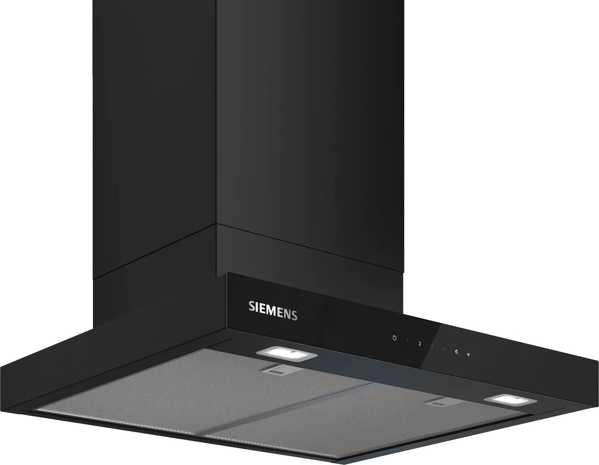 Siemens iQ500 Wall-mounted cooker hood 60 cm Matt black LC67BDN60B
