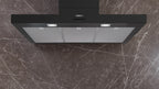 Siemens iQ300 Wall-mounted cooker hood 90 cm Matt black LC95BCC60B