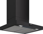 Siemens iQ300 Wall-mounted cooker hood 60 cm Matt black LC65BCC60B