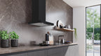 Siemens iQ300 Wall-mounted cooker hood 60 cm Matt black LC65BCC60B