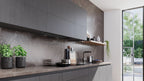 Siemens iQ700 Integrated Design Hood 90 cm clear glass black printed, Matt black LJ98BET60B