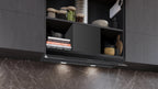 Siemens iQ700 Integrated Design Hood 90 cm clear glass black printed, Matt black LJ98BET60B