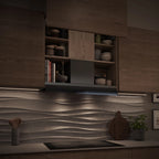 Siemens iQ700 Integrated Design Hood 90 cm clear glass black printed, Matt black LJ98BET60B