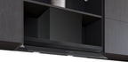 Siemens iQ700 Integrated Design Hood 80 cm clear glass black printed, Matt black LJ88BET60B