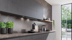 Siemens iQ700 Integrated Design Hood 80 cm clear glass black printed, Matt black LJ88BET60B