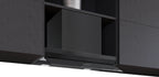 Siemens iQ700 Integrated Design Hood 60 cm clear glass black printed, Matt black LJ68BET60B