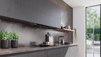 Siemens iQ700 Integrated Design Hood 60 cm clear glass black printed, Matt black LJ68BET60B