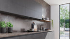 Siemens iQ700 Integrated Design Hood 60 cm clear glass black printed, Matt black LJ68BET60B