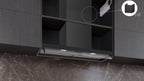 Siemens iQ300 Integrated Design Hood 90 cm clear glass, Matt black LJ95BCC60B