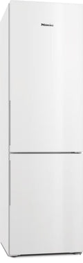 Miele KFN4395CD WH Fridge Freezer in White – front view